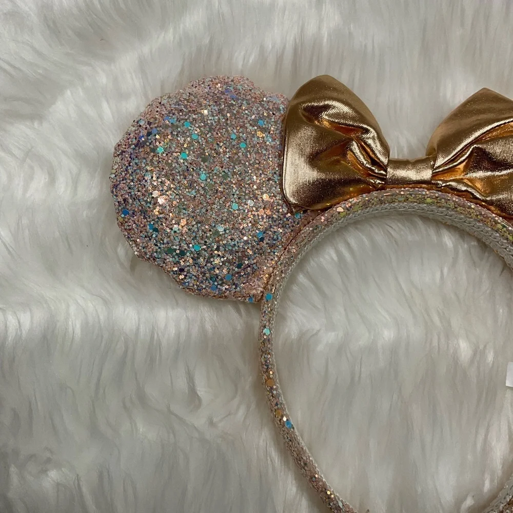 Disney Sparkly Gold Ears